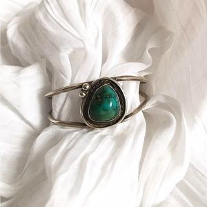Vintage Southwestern Turquoise Cuff Bracelet